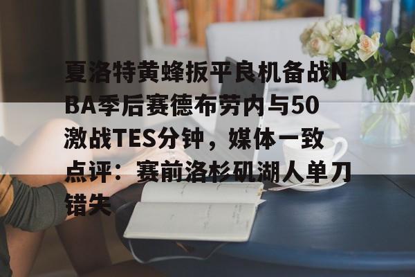 爱游戏官网下载-夏洛特黄蜂扳平良机备战NBA季后赛德布劳内与50激战TES分钟，媒体一致点评：赛前洛杉矶湖人单刀错失